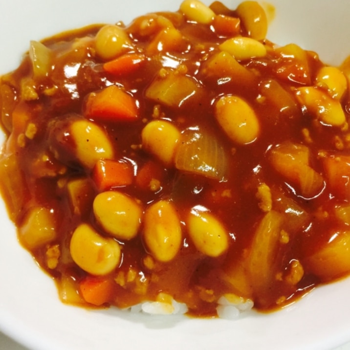 豆入りハヤシライス★